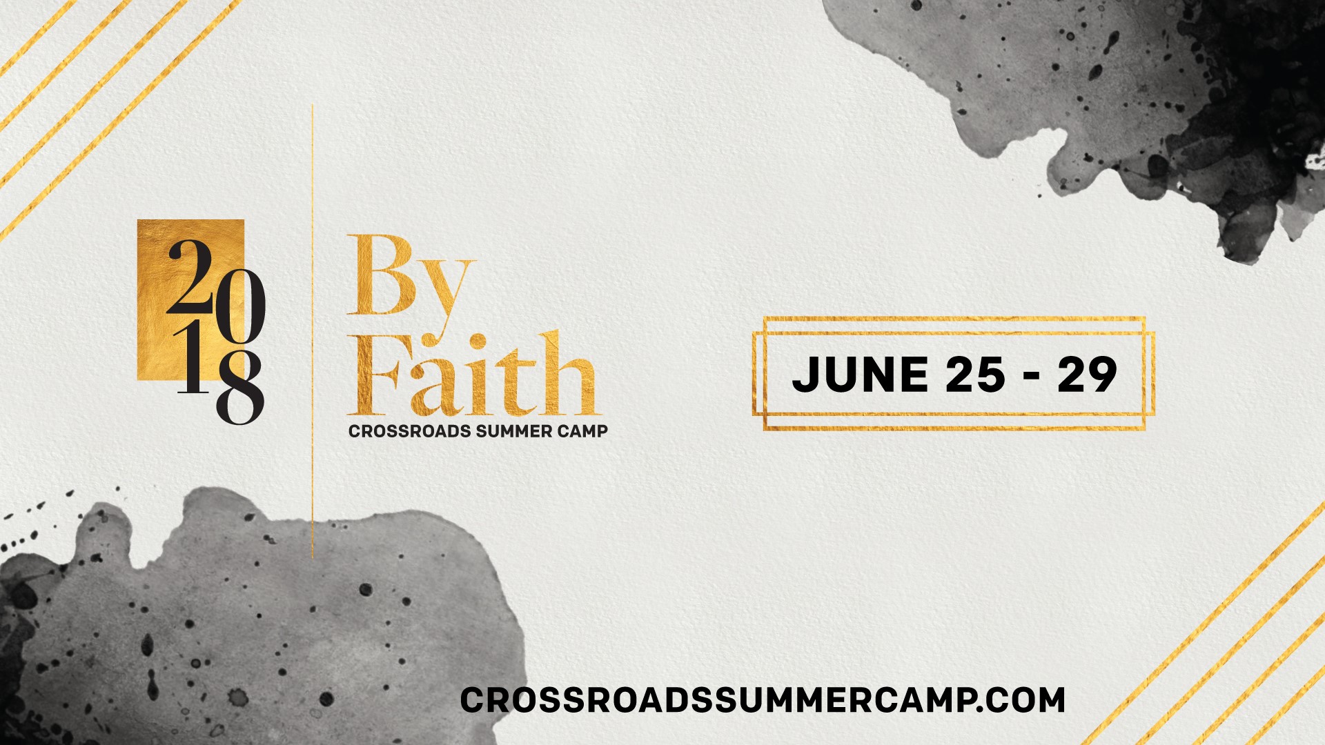 By Faith: Crossroads HS Summer Camp