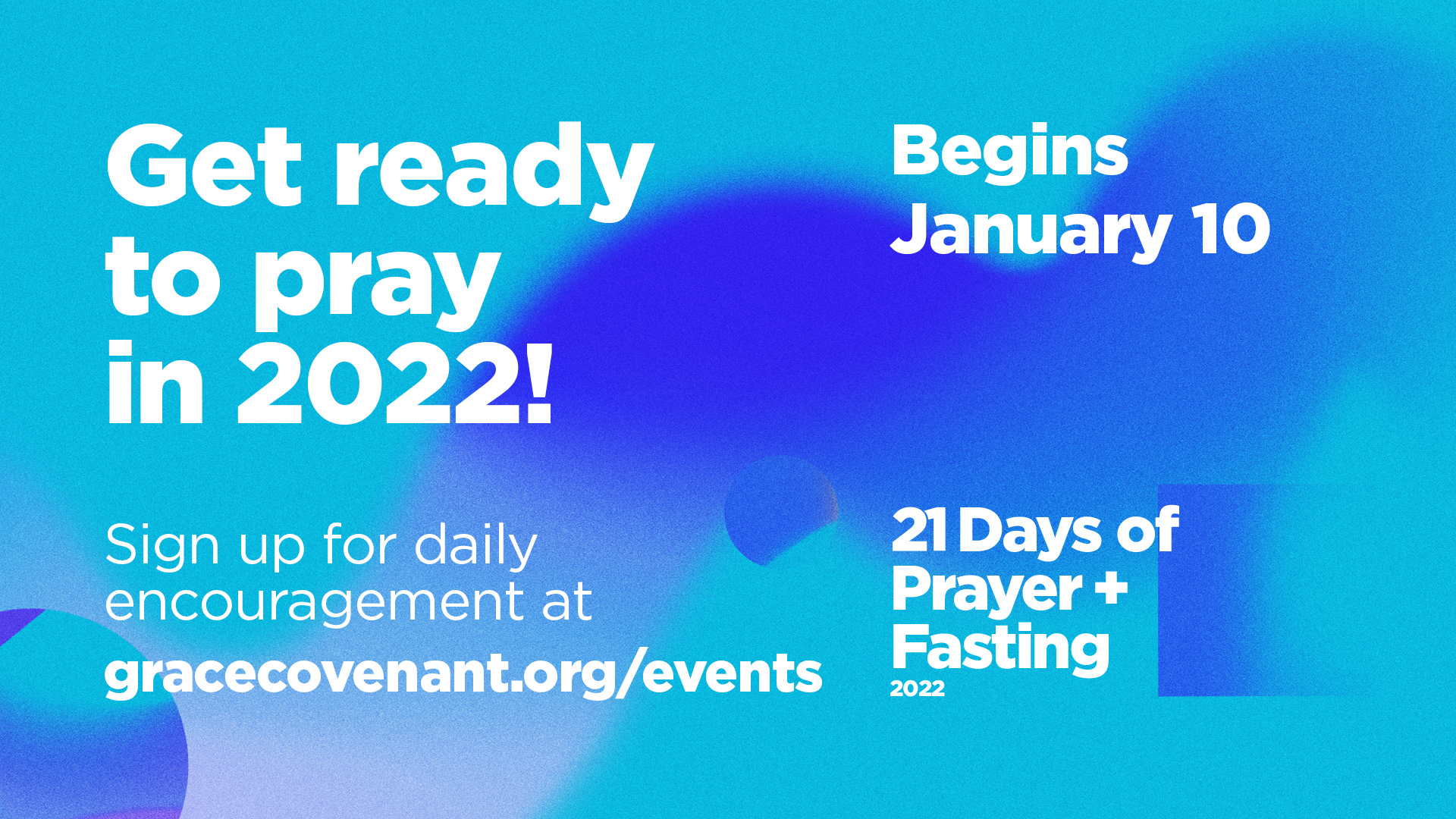 21 Days of Prayer + Fasting 